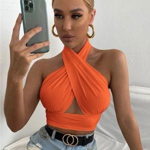 Orange top